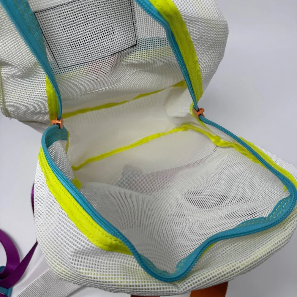 Hoka Foot Locker XC Championships 45th Anniversary White Mesh Backpack